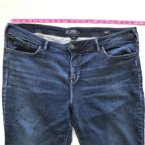 Silver Aiko High Skinny Sretch Jeans Size 22 - Picture 2 of 5